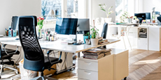 Modern bright office space